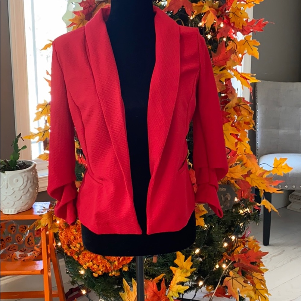 Size Medium Red Blazer